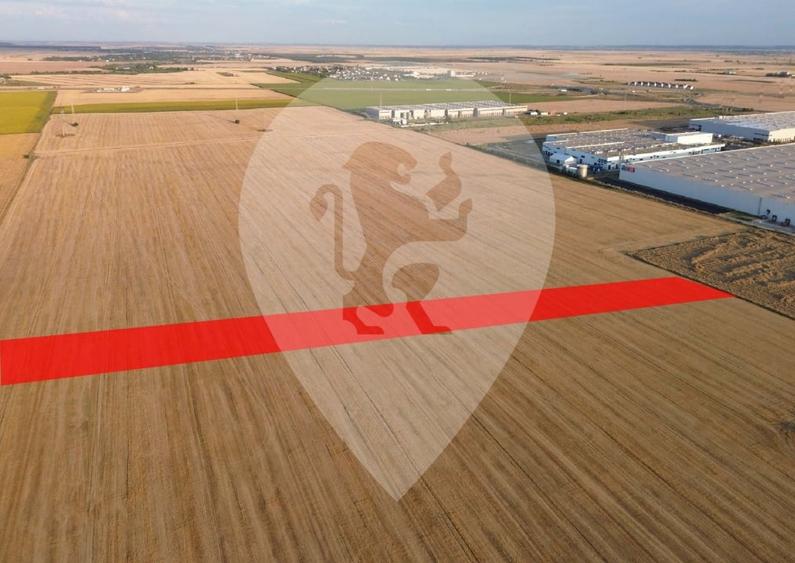 Teren in spatele depozitului JUMBO- Popesti Leordeni- 11.600mp - 1