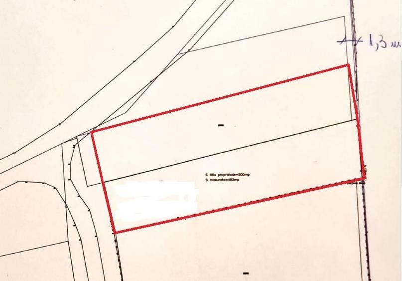 Teren 952mp, front 19 m, duplex in Gilau, zona Braniste - 4