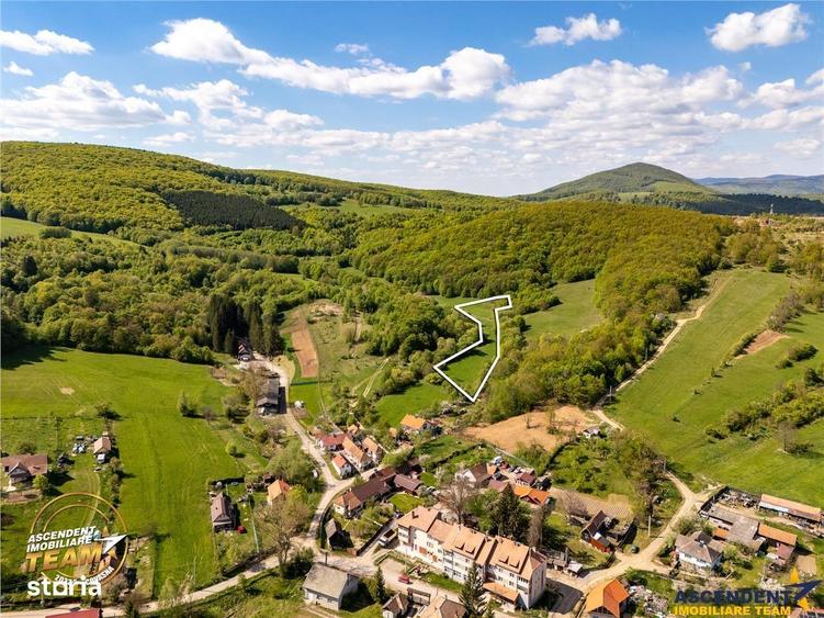 FILM! Teren extravilan cu priveliste deosebita, 11.306 mp, Malnas-Bai, - 1