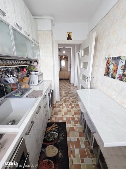 Apartament cu 2 camere nedecomandat în Ultracentral