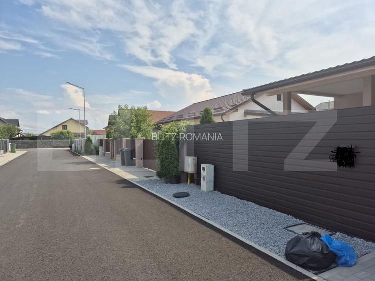 Casa noua pe un nivel  in Sancrai mobilata si utilata lux