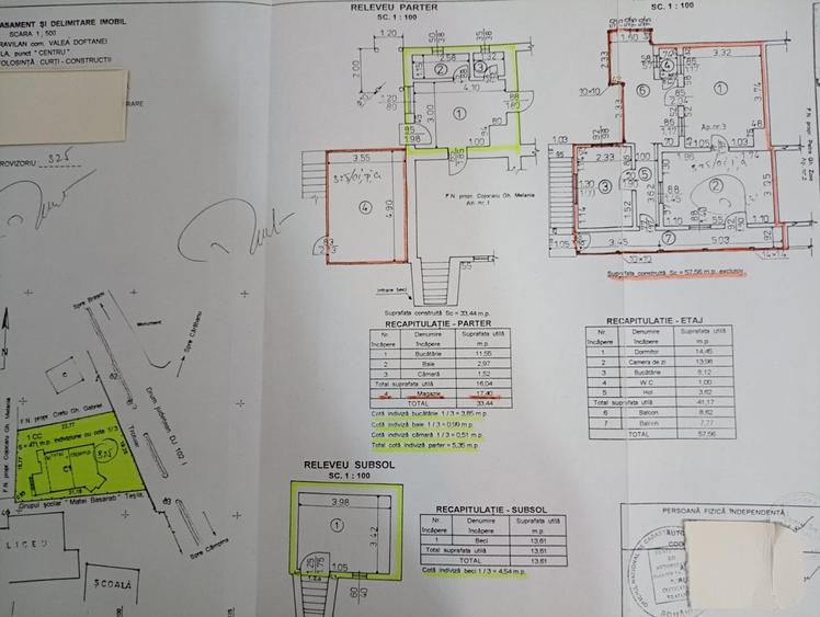 Apartament in vilă+garsoniera+teren centru - 16