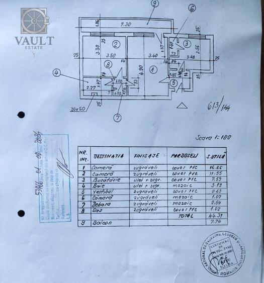 Apartament 2 camere Piata Progresul - centrala proprie - 10