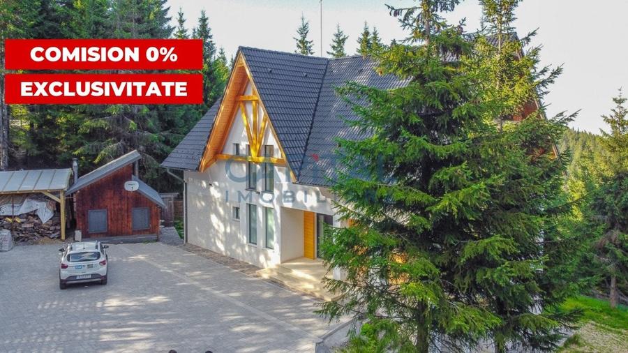 Pensiune de lux, 8 dormitoare D+P+M+P, teren 2200 mp, Statiunea Muntele Baisorii - 1