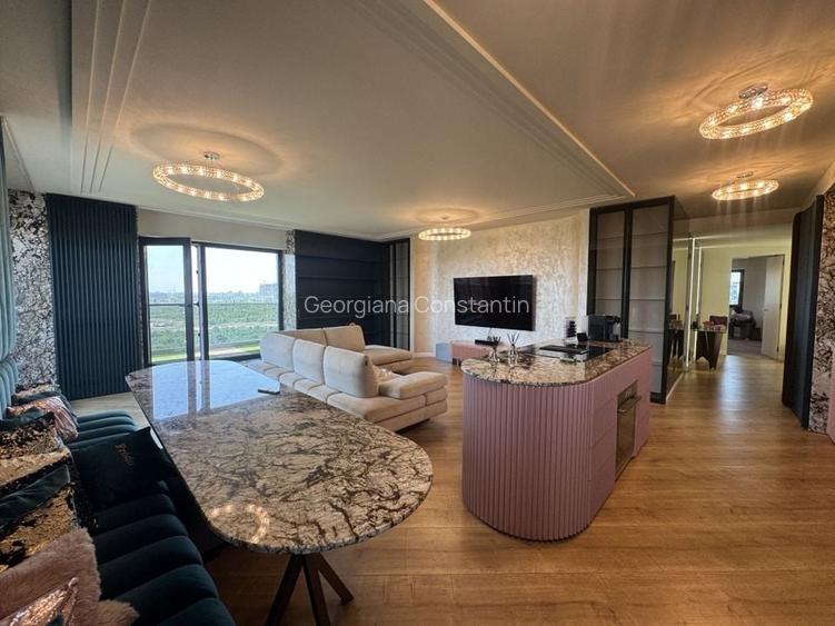 Apartament cu 3 camere decomandat, mobilat în Pipera
