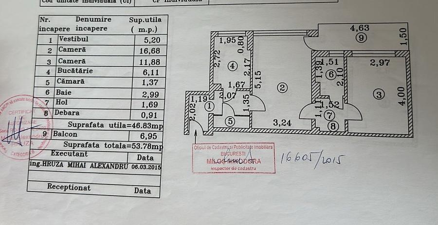 Apartament cu 2 cam, la 3 minute de metrou Jiului - 9