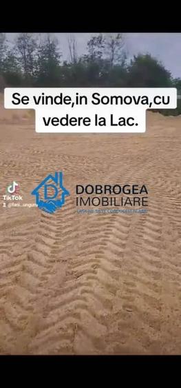 SOMOVA -TEREN INTRAVILAN 1900 MP., 21ML DESCHIDERE , 2 FRONTURI. - 10