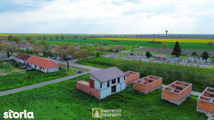 Casa moderna P+1 din containere teren 575 mp la 14km de Arad - 7