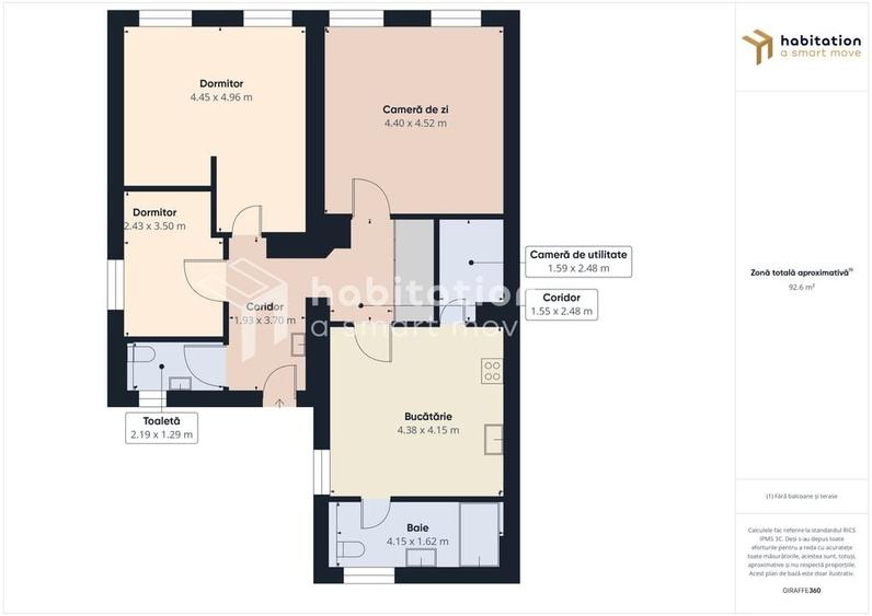 Apartament spațios cu 3 camere, 0% comision cumpărător – Zona Iosefin - 39