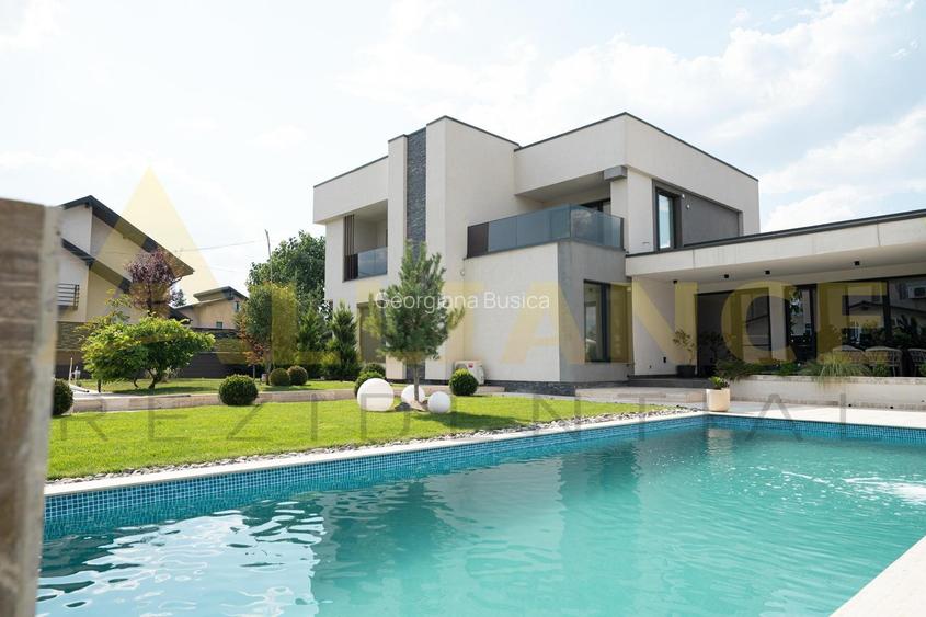 Vila de lux P+1E || 5 camere 5 bai + dressing || 850mp teren