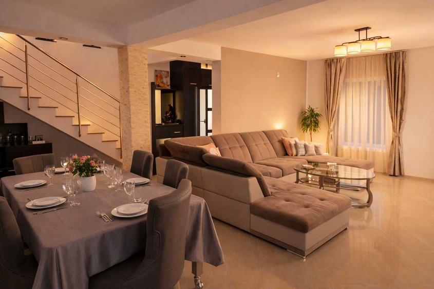 Vila moderna eleganta in Ploiestiori (Blejoi) | 600 mp teren | Complet mobilata | Semineu | 3 bai | Gata de mutare - 8