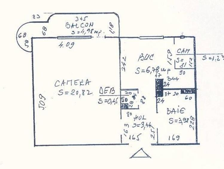 Apartament cu 1 camera confort sporit, etaj 2, finisat, mobilat si utilat, zona Dorobantilor - 1