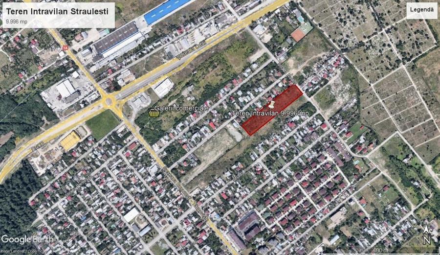 Teren 10.000mp + CU construire, P+5E, Proiect 210 ap, Sect. 1, Metrou Straulesti - 2