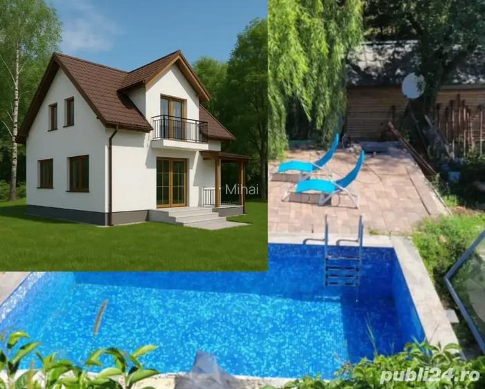 Casa noua P+m, cu piscina, langa padure! Casa noua P+m, cu piscina, langa padure!