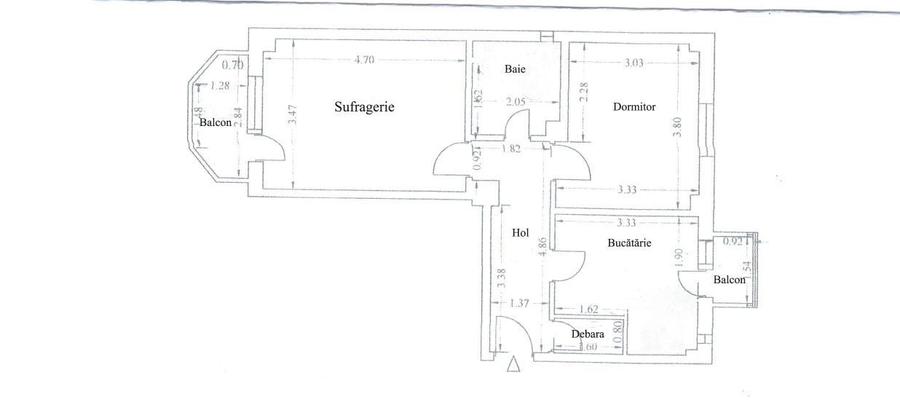 Proprietar vand apartament 2 camere zona Capitol. - 14