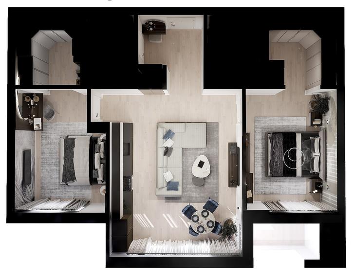 Oferta - apartament 3 camere + parcare subterana- 169.900 euro +TVA *(T&C) - 15