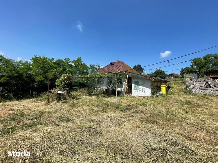 Casă cu 2 camere cu Teren 3200 Mp în Traian