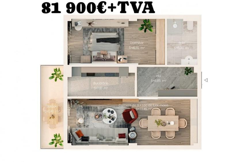 Proiect NOU - Apartamente de vanzare - Valea Lupului Bloc 4 etaje cu lift - 8