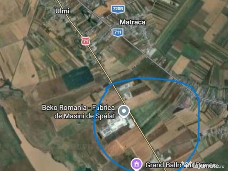 Oferta - teren industrial 9,9ha - langa Targoviste, Beko/... - 2