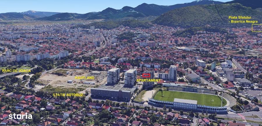 2 camere | Mobilier premium | 3 balcoane | Vedere pe trei laturi - 9