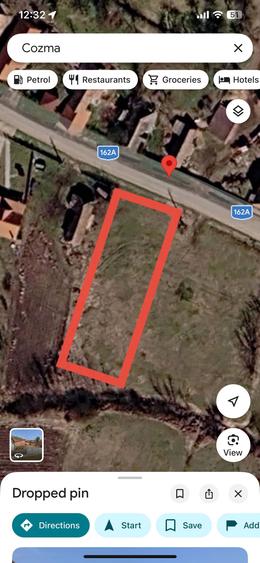 Teren intravilan 800 mp STRADAL DJ162A Cozma Mures | 16 ml deschidere | Proprietar - 3
