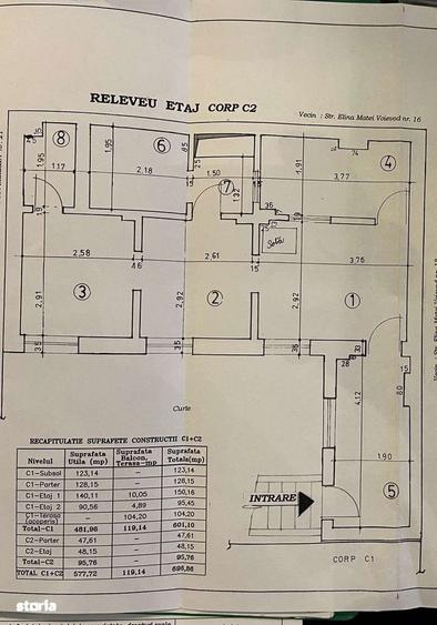 Ultracentral,Pache,S+P+2+terasa,S-700mp utili, teren 345m,investi?ie! - 4