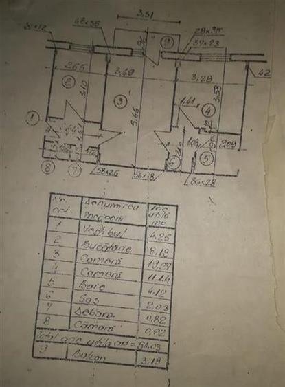 Apartament de 2 camere Mihai Bravu metrou - 8