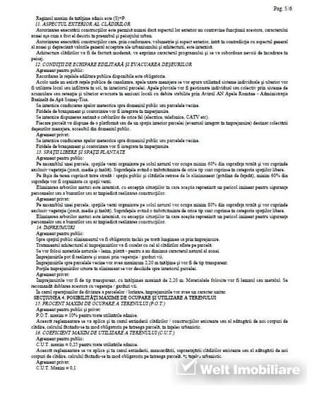 Teren intravilan Cluj-Napoca–perfect pentru pensiuni, camping, sport sau rulote - 13