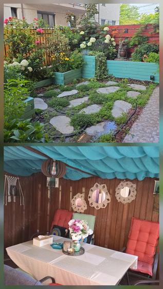 Apartament 2 camere - curte privata 46mp - loc parcare proprietate Central - 4