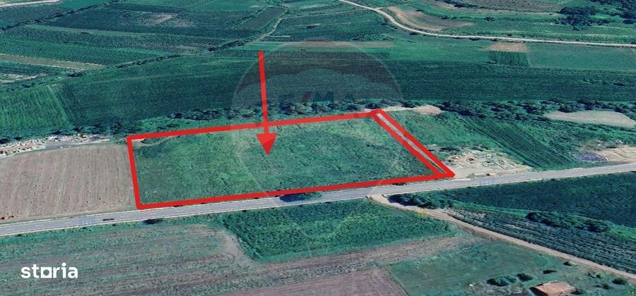 Teren intravilan 1.7 Ha, proiect hala industriala - Mosna DN141 - 4