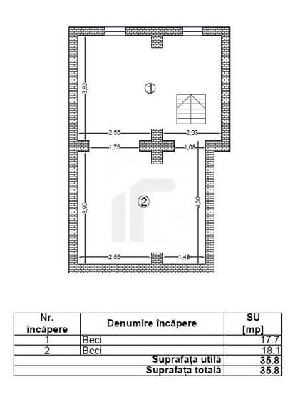 Locatie cu 12 patruri pentru muncitori straini, cu posibilitate de parcare ! - 9