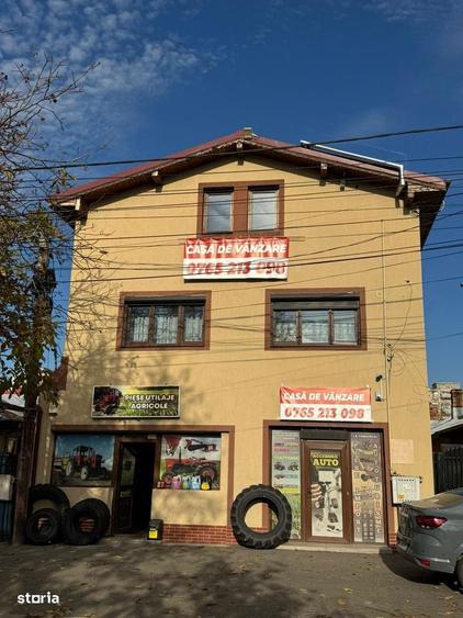 Casa de vanzare + 2 spa?ii comerciale func?ionale + foi?or acoperit - 13
