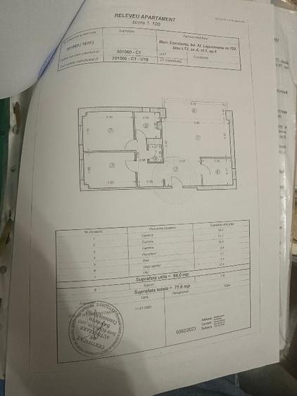 Dacia, crama Tohani, apartament de 3 camere - 15