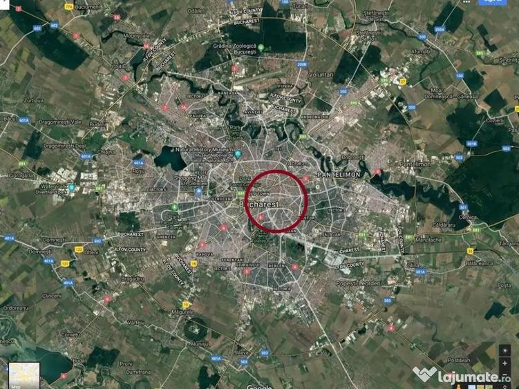 Zona Piata Rosetti teren 1200 mp ideal rezidential - 1