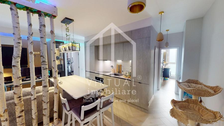 Penthouse cu 3 camere, 59mp utili+terasa (36mp), 2 parcari, Turnisor - 5