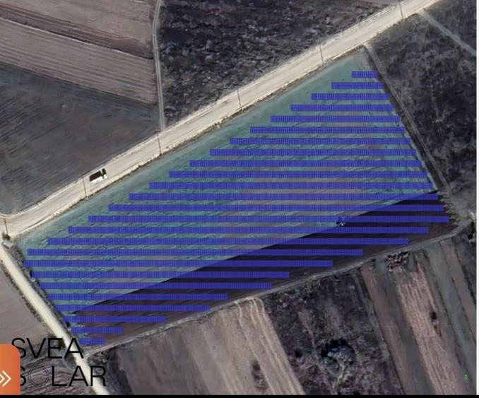 Intravilan 3,61ha pentru parc fotovotaic , poligon industrial ,etc - 3