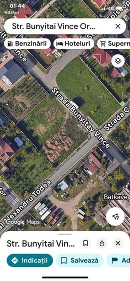 Vand teren 1000 mp, zona Oncea, str Bunytai Vince nr 21 - 2