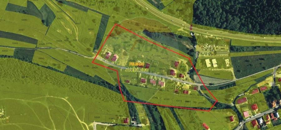 Teren de vanzare 814 mp in Feleacu, - Panorama superba catre oras - 3