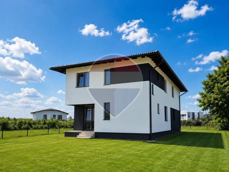 Duplex cu 4 camere cu Teren 500 Mp în Stupini