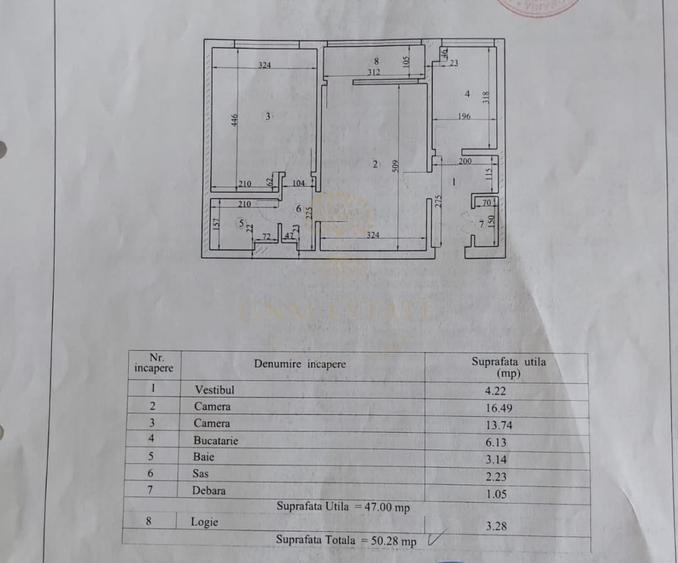 Apartament cu 2 camere semidecomandat, mobilat în Drumul Taberei