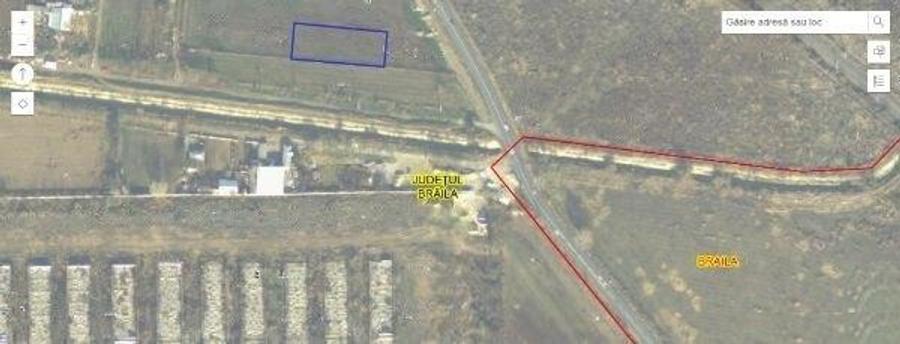 Teren intravilan de constructii Centura- 1866mp cu 26m deschidere la sosea - 2