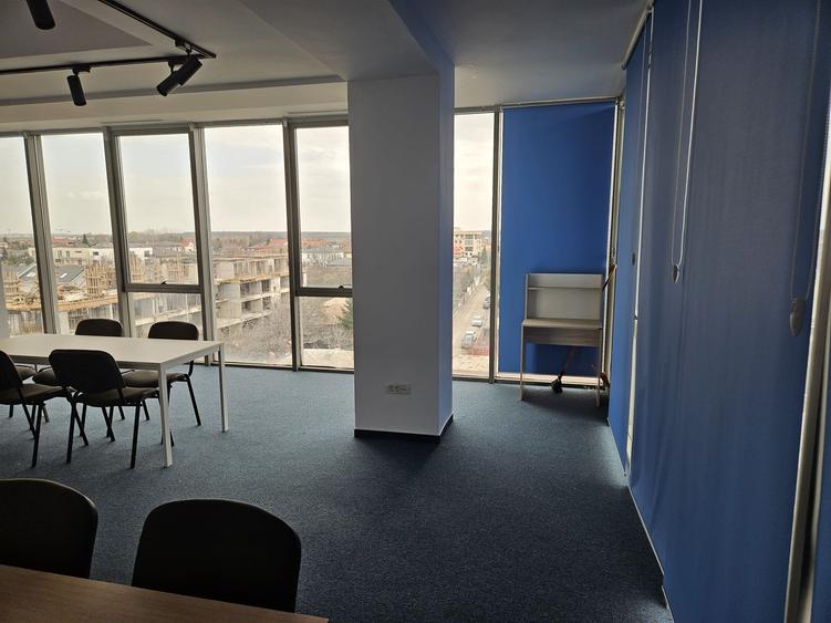 Birou mobilat 57 mp, etajul 4 – clădire de birouri în Voluntari (Pipera 17) - 2