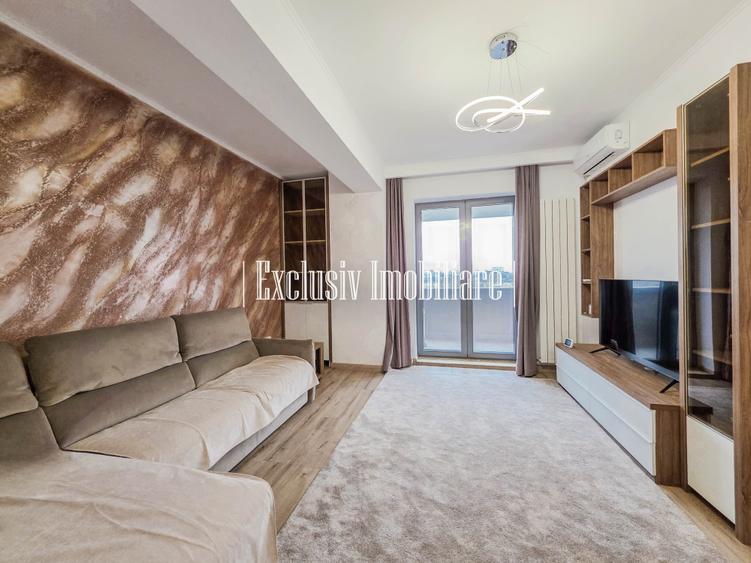 Vedere Frontala la Parc si Lac Tabacarie -- Apart. Premium cu Parcare Subterana - 8