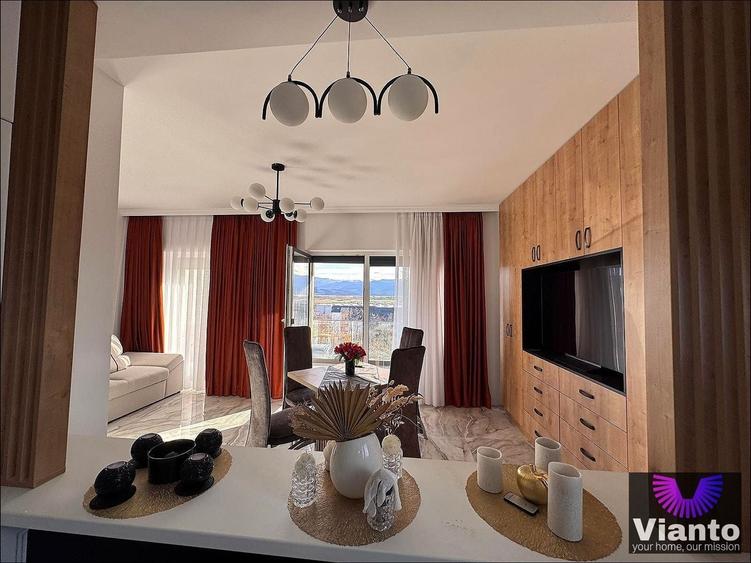 Apartament cu 2 camere, mobilat în Cristian