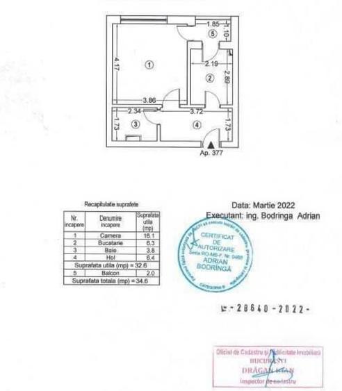 Garsonieră de vânzare Lujerului Exigent Plaza - 5