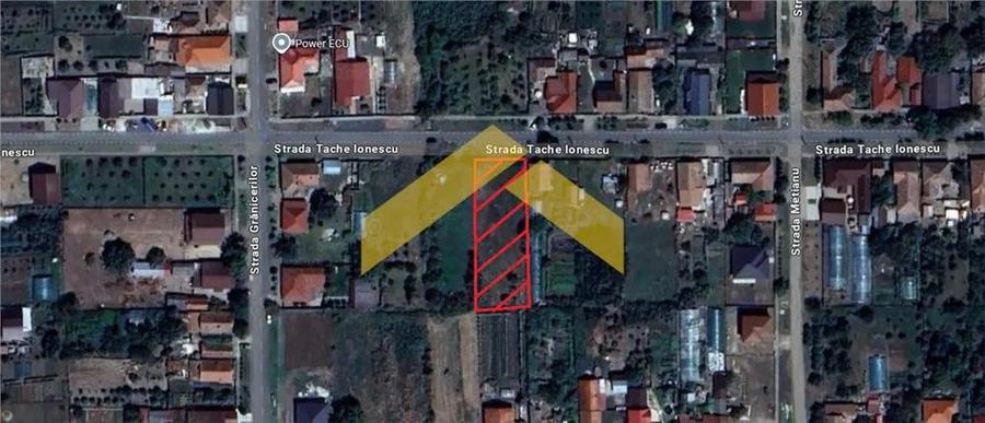 Teren 1,100 mp de vanzare in orasul Curtici - 5