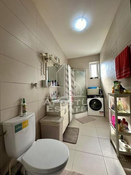 Apartament cu 3 camere mobilat si utilat la parter in Giroc la asfalt. - 14