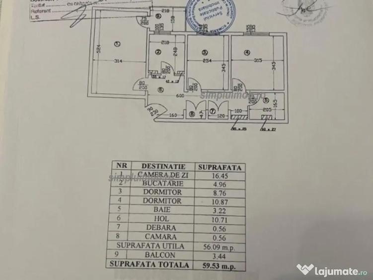 Decomandat 60mp 3 Camere Liviu Rebreanu - 10