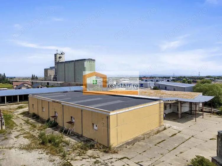 Codlea, Depozite si teren 1,7Ha, 5600mp cladiri, D 155ml la DJ112A, acces E60 - 8