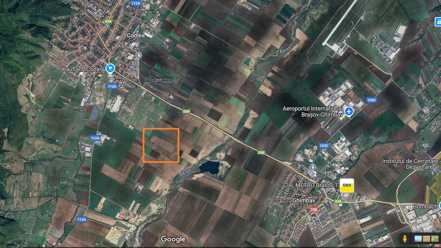 Teren Codlea 4 euro/mp zona Sere pretabil investitie - 1